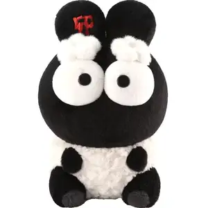 Nouveau design de jouets de moutons noirs mignons qui pleurent cochons déprimés riant lapins peluches d'humeur jouets en peluche d'anime personnalisés pour bébé