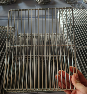 Bán Buôn Tùy Chỉnh 304 Dây Thép Không Gỉ <span class=keywords><strong>Net</strong></span> Cho Sân Biệt Thự Than Nấu Ăn <span class=keywords><strong>BBQ</strong></span> Nướng Dây Lưới - Product Image 5
