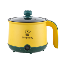 Marmite Électrique Domestique de 1,8 Litre pour Cuisson du Riz et Mijoteuse Électrique Portable – Idéale pour la Maison, l'Hôtel et la Cuisson – Cuiseur à Riz Électrique