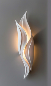 Custom Steel 3D Printed Moon Shape Wall Lamp Modern Design Residential Use Blue Shade Changeable Color <b>Waterproof</b> LED <b>Lighting</b> - Product Image 3