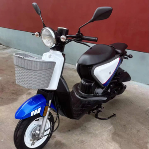 <span class=keywords><strong>Scooter</strong></span> à essence léger <span class=keywords><strong>Suzuki</strong></span> Linglu 50cc 4 temps avec panier tressé avant, super économie de carburant, cyclomoteur urbain pour les courses - Product Image 3