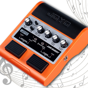 JOYO JAM <span class=keywords><strong>BUDDY</strong></span> คีตาร์เหยียบโลหะลําโพงแบบพกพา Knob เอฟเฟกต์สําหรับเบสเครื่องดนตรีใช้กับ JAM เหยียบ - Product Image 1