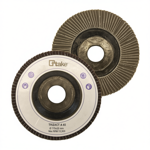 Disque à lamelles Trizact A65 115x22 mm pour ponçage et meulage du métal - Product Image 2