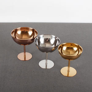 Coppette per Gelato in Acciaio Inox all'Ingrosso, Tazze Personalizzate con Logo in Argento, Oro e Oro Rosa, Ciotole per Snack per Bar e Bistrot - Product Image 4