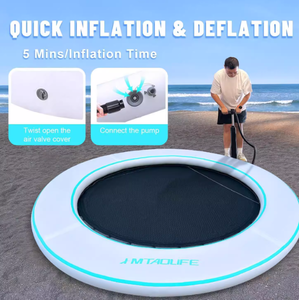Dock aquatique gonflable sur mesure - Surface antidérapante pour la natation, la pêche et les sports nautiques - Product Image 5
