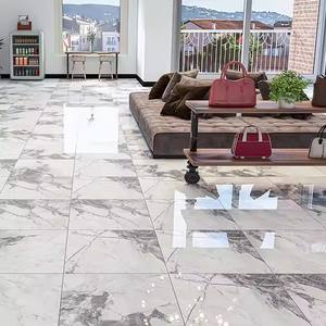 広州の壁と床のタイルの検証済みディーラートイレのバスルームのレンガタイル白と灰色600x600 - Product Image 3