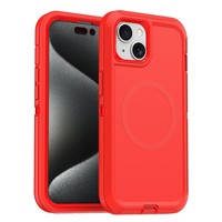 Casing penutup belakang pelindung ponsel pengisi daya magnetis terlaris untuk iPhone 16 Pro Max casing ponsel pelindung antijatuh