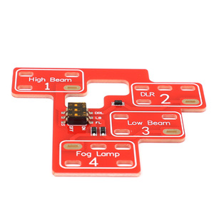 Placa de circuito multifunción Getitall para Chevrolet Silverado Sierra 2003-2007, actualización de todos los modos de luz, plástico rojo - Product Image 4