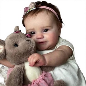 Muñeca <span class=keywords><strong>de</strong></span> Vinilo Realista <span class=keywords><strong>de</strong></span> 20 Pulgadas, Muñeca <span class=keywords><strong>de</strong></span> Cuerpo Completo <span class=keywords><strong>para</strong></span> <span class=keywords><strong>Niñas</strong></span> <span class=keywords><strong>de</strong></span> 3 Años - Product Image 1
