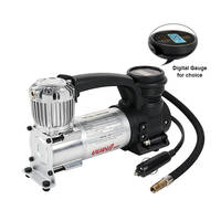 Manomètre numérique ABS+Métal, Gonfleur de pneus robuste 12V DC, Pompe à air électrique portable, Fonctionnement silencieux, Pression maximale 50-100 PSI