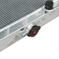 Radiador de Aluminio para Nissan Datsun Serie 720 710 610 510 L20B Stanza Skyline BJR30 1974-1979