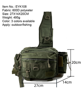 Bolso de Pesca TIN DUC para Exteriores, de Poliéster, 7.56L, Impermeable, de 2 Capas, con Correa Ajustable, para Uso Unisex - Product Image 6