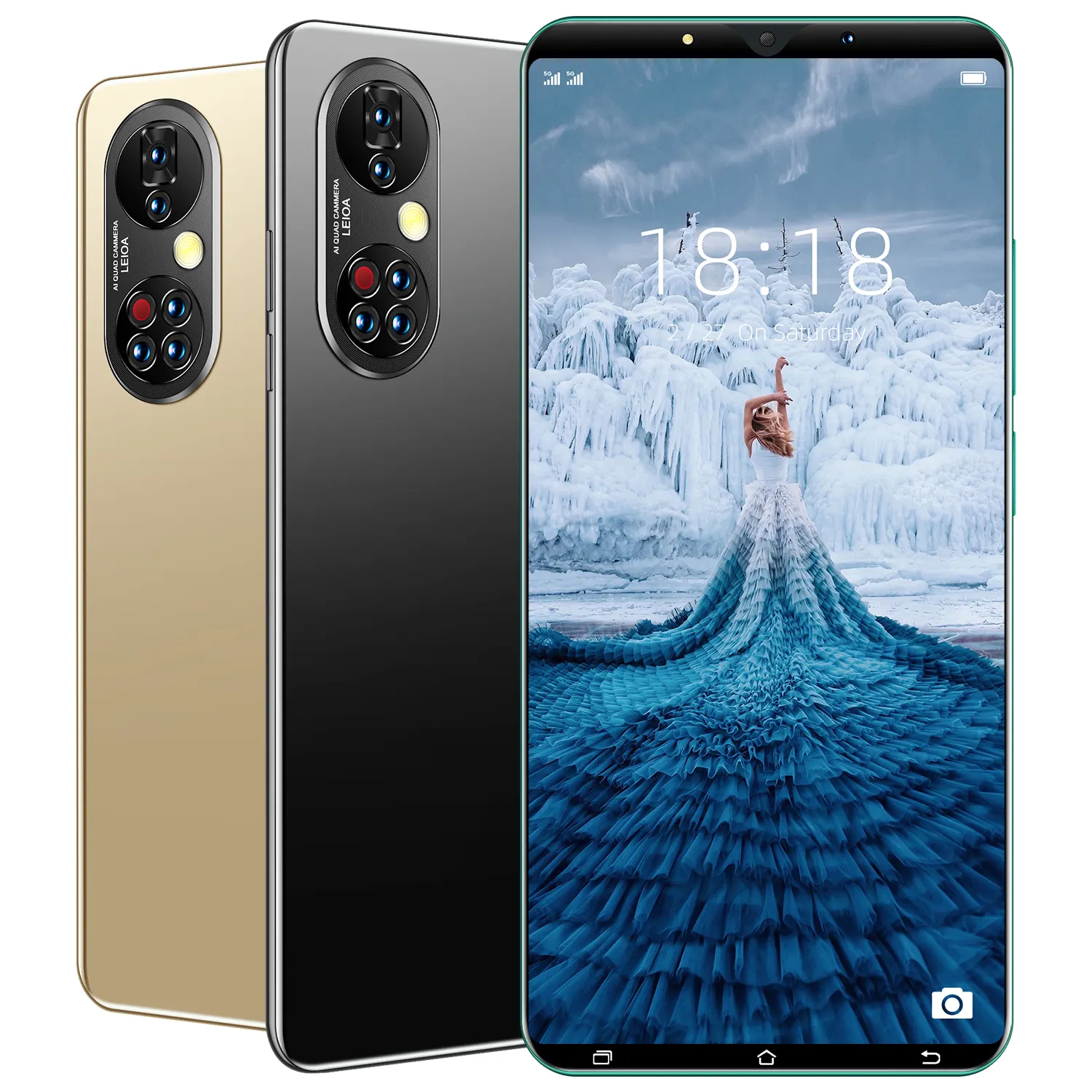 Оригинальный Huawei P50 Pro 4G harmonyos 2 50MP + 64MP 8 ГБ + 512 ГБ 6,6 дюймов Kirin 9000 Octa Core до 3,13 ГГц с ближней бесконтактной связью Huawei P50 Pro