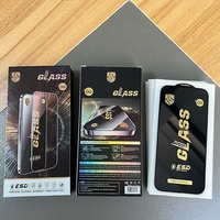 Protector de Pantalla de Vidrio OG ESD 9H, Película Templada HD para iPhone 15 16 17 Pro Max, Alta Protección Contra Polvo de Aluminio para Samsung S26 S25