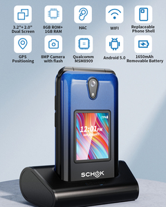 โทรศัพท์มือถือ 4G ความจุแบตเตอรี่ 1650mAh สำหรับตลาดสหรัฐอเมริกา |   รองรับแอนดรอยด์, ไวไฟ และ GPS - Product Image 2