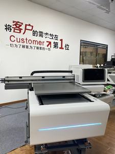 เครื่องพิมพ์อิงค์เจ็ทแบบแท่นราบ รุ่น 9060 XP600 I3200 พร้อมหมึก UV สำหรับพิมพ์บนวัสดุหนังและวัสดุเฟล็กซ์ - Product Image 5