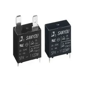 Mixin Micro Mới Và Ban Đầu Sanyou Relay 12V SFK-112DM 20A 25A Haier Điều Hòa Không Khí Chuyên dụng Ngay Lập Tức 80A Hiện tại