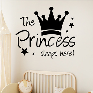Pegatina <span class=keywords><strong>de</strong></span> <span class=keywords><strong>pared</strong></span> <span class=keywords><strong>de</strong></span> la princesa que duerme aquí, calcomanías <span class=keywords><strong>de</strong></span> <span class=keywords><strong>pared</strong></span> <span class=keywords><strong>para</strong></span> habitación <span class=keywords><strong>de</strong></span> niñas, papel <span class=keywords><strong>de</strong></span> <span class=keywords><strong>pared</strong></span> autoadhesivo <span class=keywords><strong>de</strong></span> PVC <span class=keywords><strong>para</strong></span> decoración del hogar, calcomanías artísticas - Product Image 6