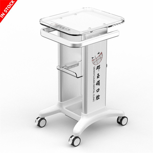 Carrito Dental de 4 Ruedas, Diseño Moderno, Resistente y Estable, Fabricado en Hierro y ABS, con Logotipo Personalizado, Escáner Intraoral 3D, para Hospital y Spa - Product Image 3