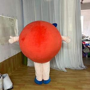 MOQ 1 шт. Заводская оптовая цена на заказ плюшевый яблочный фруктовый мультяшный персонаж костюмы для прогулок рекламный костюм талисмана для взрослых - Product Image 4