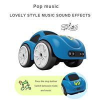 Voiture de dessin animé à induction magique télécommandée EPT avec détection de geste intelligente, mini véhicule électrique, jouet de voiture télécommandée