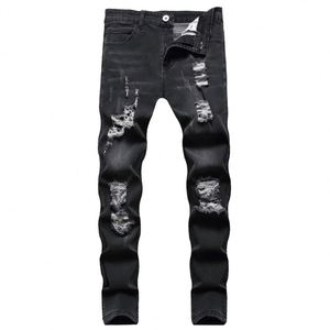 Pantalones Vaqueros de Mezclilla para Hombre, Nuevos, Transpirables, de Secado Rápido, 100% Algodón, a la Moda, Precio Razonable, Lavado Personalizado para Primavera/Verano - Product Image 1