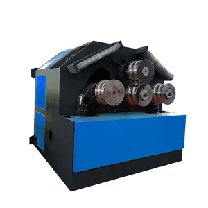 4-roll pipe bending machine for rolling large steel pipe profiles with edge curling machine