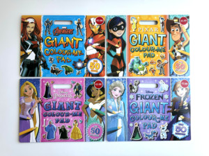 A3 tampone <span class=keywords><strong>da</strong></span> colorare gigante, libro <span class=keywords><strong>da</strong></span> colorare per bambini di grandi dimensioni, tampone <span class=keywords><strong>da</strong></span> colorare Pixar congelato - Product Image 2