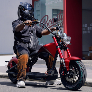 Citycoco รถจักรยานยนต์ไฟฟ้าสำหรับผู้ใหญ่สกูตเตอร์ออฟโรด Chopper 2000W 60V 30Ah รถจักรยานยนต์ citycoco มอเตอร์ไซค์ไฟฟ้าสำหรับใช้ในระยะยาว - Product Image 6