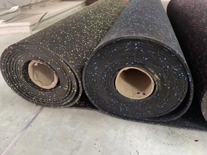Bán buôn Chất lượng cao cao su sàn cuộn 5mm 6mm 7mm 8mm 9mm 12mm bền cao su thể thao cuộn thảm với chất lượng tốt - Product Image 2
