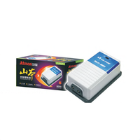 Pompe à air rectangulaire en plastique ultra-silencieuse et durable Atman 3.5W-4.5W pour aquarium et réservoir de poissons, idéale pour le salon