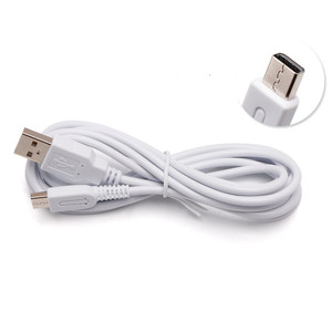 Cable de Carga USB de 3 Metros para Nintendo <span class=keywords><strong>Wii</strong></span> U Gamepad, Cable de Datos para Control WiiU Pad, Cable para Joypad de Fábrica - Product Image 1