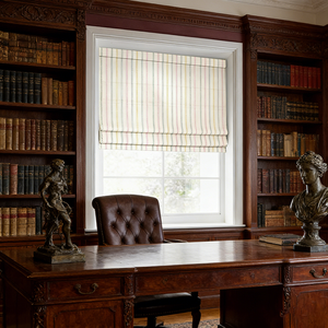 <span class=keywords><strong>Persianas</strong></span> Romanas Ecológicas Impermeables con Diseño Personalizado al por Mayor, Aislantes Térmicas, Opacas, con Rayas Lisas Integradas para Oficina - Product Image 1