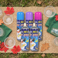 Vente en gros de décorations artificielles pour fêtes de carnaval et de Noël, spray de mousse de neige, accessoire de célébration avec différents volumes