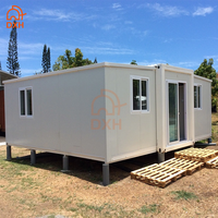 Maison préfabriquée modulaire en acier à faible coût pour villas, hôtels, maisons à 2, 3 ou 4 chambres à coucher
