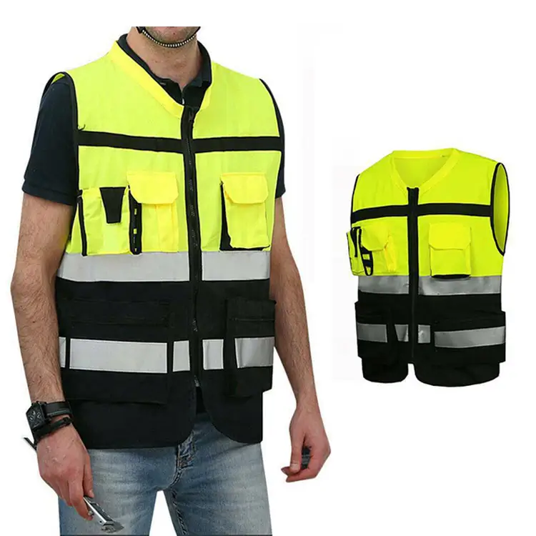 Low Price S,M,L,Xl,2Xl Eco-Friendly Quick Dry Building Working Wear Clothing Reflective Worker Safety Vest