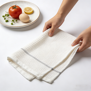 Essuie-tout de cuisine et de thé imprimé, réutilisable, durable, recyclé, à séchage rapide, pour usage domestique, avec logo personnalisé, vente en gros - Product Image 4