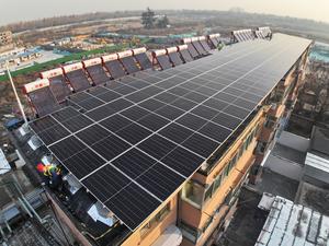 Chauffe-eau solaire à entraînement direct PV personnalisé pour projet scolaire, sûr, anti-brûlure à sec, certification complète, spécial école - Product Image 6