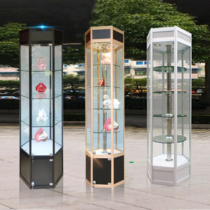 Led תצוגת קבינט Showcase מפעל מלא ראיית אלומיניום תצוגת מוצרים מסחרי תצוגה מסחרי ריהוט קניון - Product Image 3