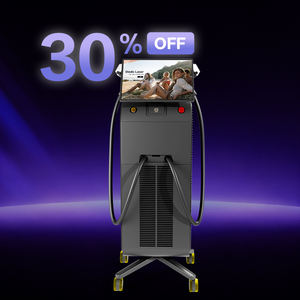 Máquina de depilación láser de titanio <span class=keywords><strong>Soprano</strong></span> Vertical de 3 longitudes de onda Uso en salón 755 808 1064 Equipo de depilación láser de diodo - Product Image 1