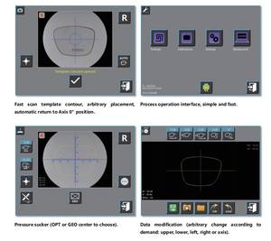 MOLO-1000 새로운 안과 광학 렌즈 Briot 자동 패턴 없는 렌즈 에거 - Product Image 2