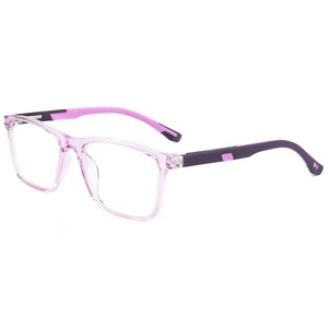 Hot bán trẻ em linh hoạt TR90 tùy chỉnh chống ánh sáng màu xanh ống kính đầy màu sắc thời trang Khung kính cho trẻ em - Product Image 4