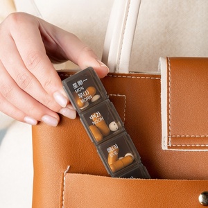 Pastillero Semanal Desmontable de 21/28 Compartimentos, Organizador de Pastillas para Viaje, Estuche de Almacenamiento de Medicamentos para 7 Días - Product Image 4