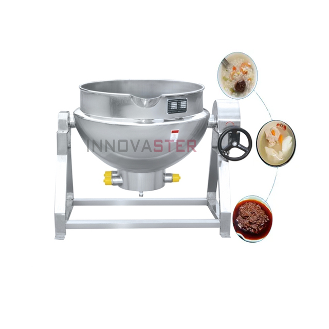 600L Jam Making Machine / Strawberry Jam Cooking Pot / Jacketed Kettle for Jam