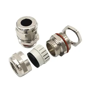 CHIKU IP68 Waterproof Cable Gland pg7 pg9 pg11 m16 m20 m25 4-8mm Cable Glands Connector Brass Metal stainless Steel