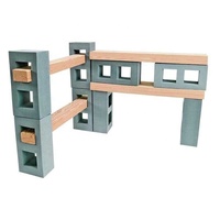 Grands blocs de construction en mousse EVA souple pour l'architecture, jouets de construction pour la maternelle et les aires de jeux