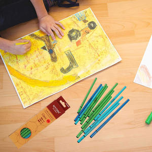 Crayon à charbon professionnel 12 pièces crayons à charbon doux moyens et durs pour les débutants artistes <span class=keywords><strong>dessin</strong></span> croquis ombrage - Product Image 6