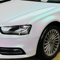 Vinilo PVC Blanco Satinado para Envolver Autos, Envoltura Completa, Antiarañazos, Autocurable, Sin Burbujas, Cambia de Color para Vehículos