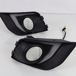Luci Diurne a LED Bicolore in Offerta per Mitsubishi ASX 2016-2017 con Luce Gialla - Product Image 1