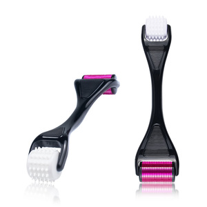 Rouleau de Massage à deux têtes en Jade, acier inoxydable 304 à micro-aiguilles pour les soins de la peau, offre spéciale - Product Image 4